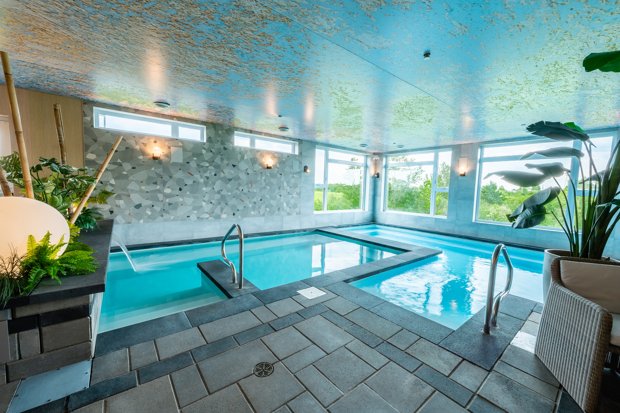 Bassins Espace Aqua Jardin Hôtel Du Jardin