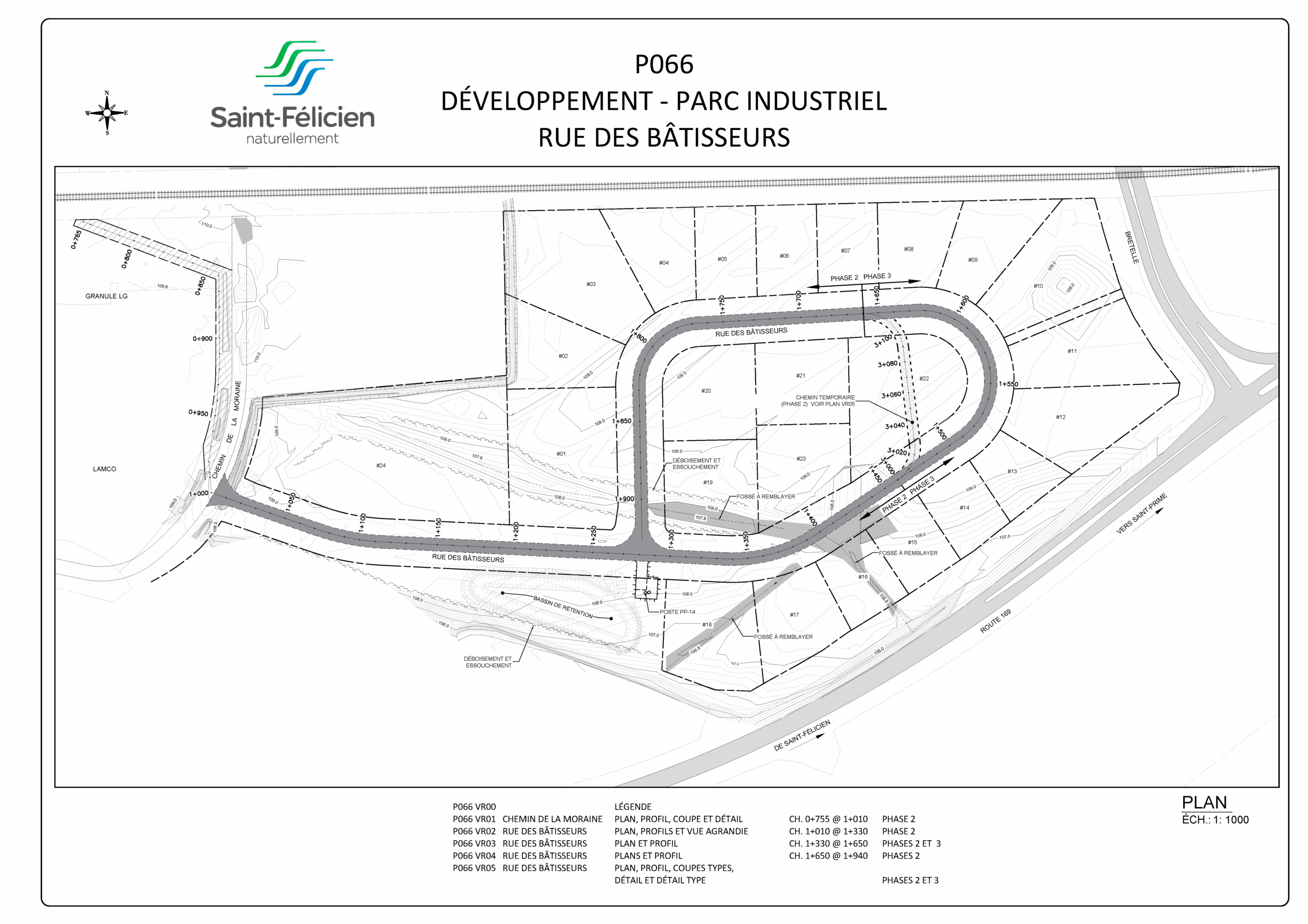P066 PlanCivil VR00 Plan D'ensemble