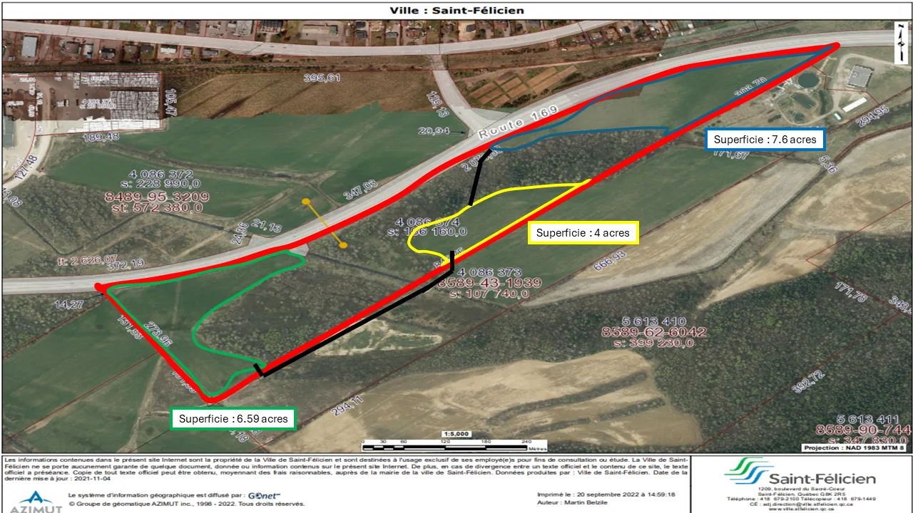 Plan Motel Agricole Saint Félicien